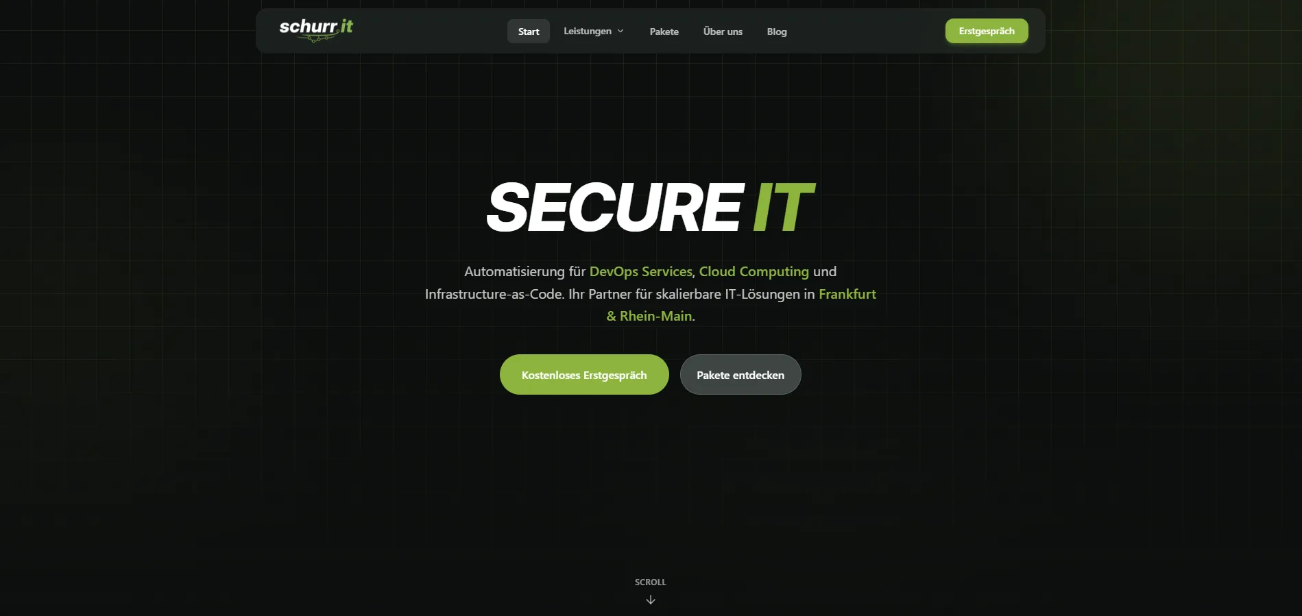 Website von SCHURR IT